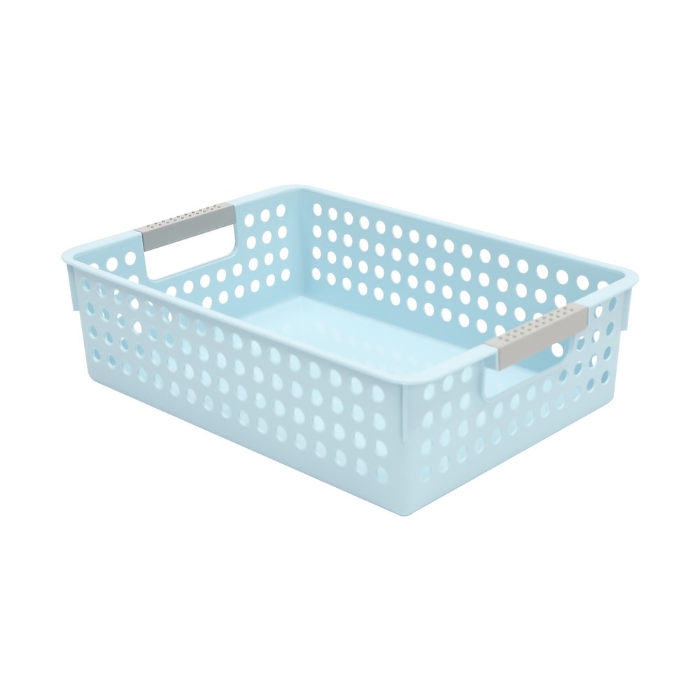 24PCS PP Baskets Kit Papers Documents Storage Box Multicolor Organizer Storage