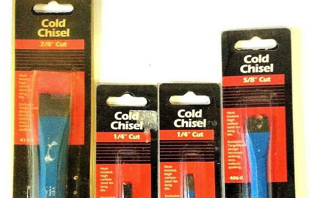 Cold Chisel Kit (4-Piece Set) by Dasco Pro