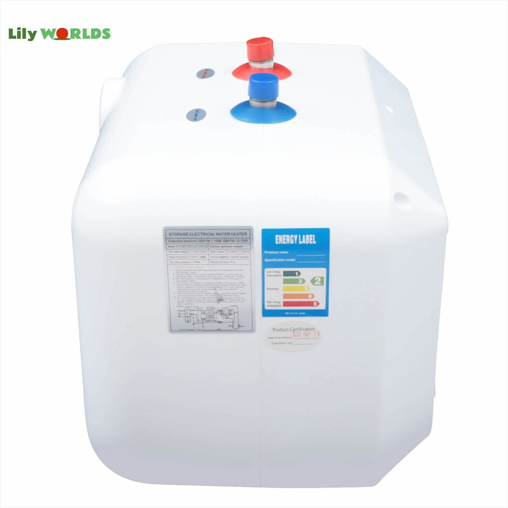 10L 110V RV Instant Electric Hot Water Heater Shower Compact Mini-Tank Storage