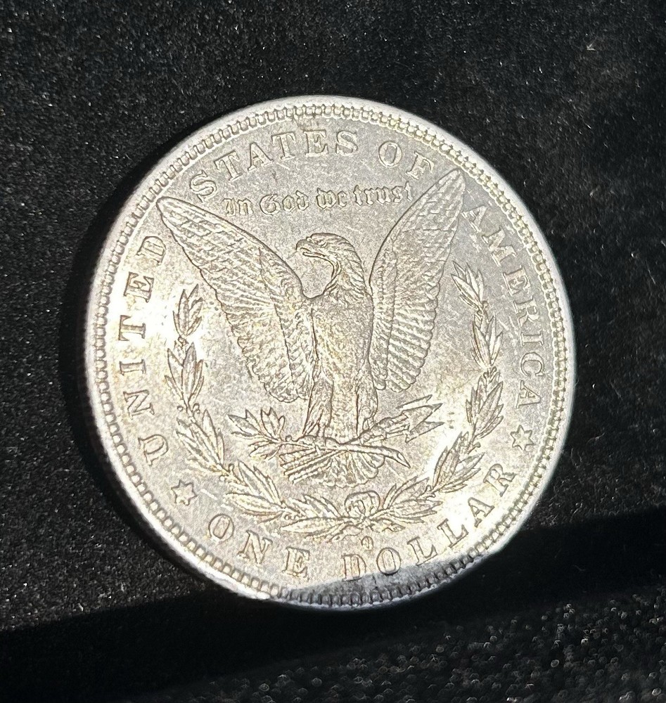 1881-O MORGAN SILVER DOLLAR, BU, WOW!