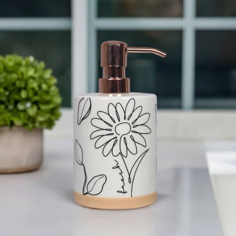 Young's Ceramic Human Nature Soap Pump