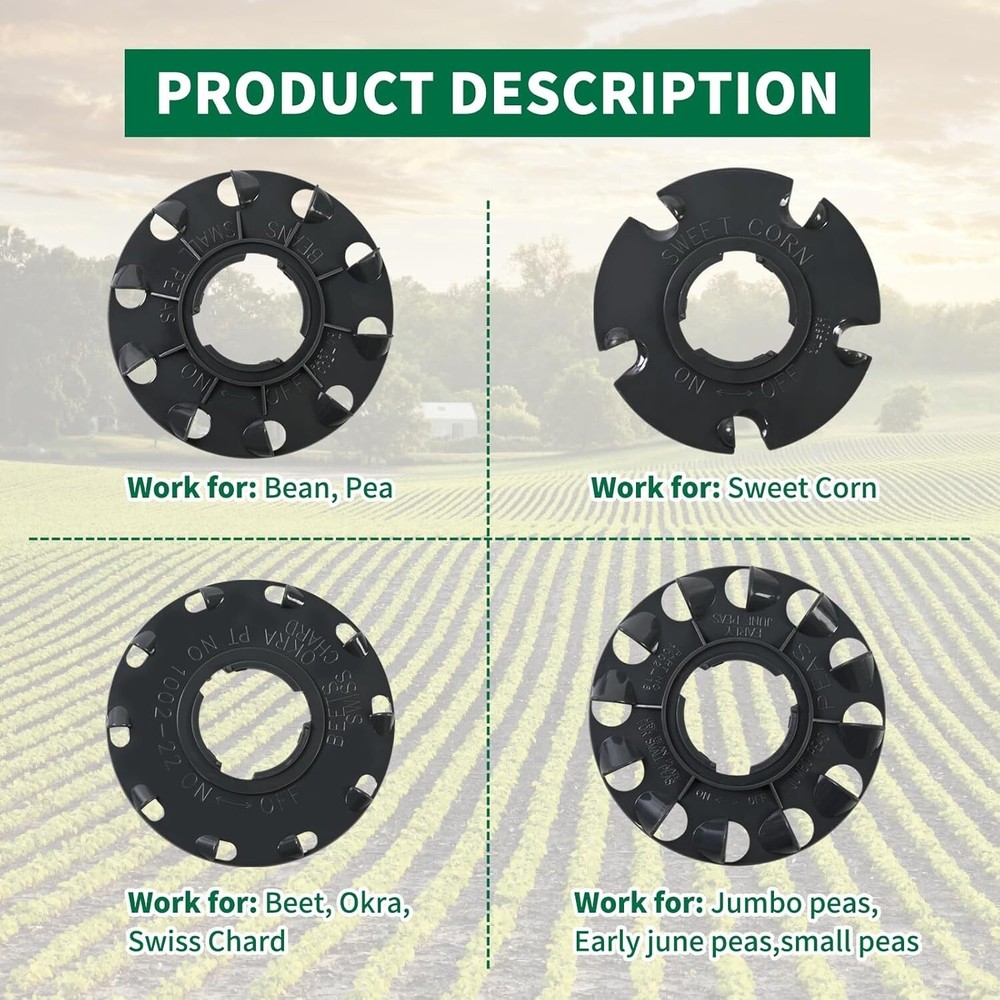 6-Pack - EarthWay 60009 Standard Seed Plates