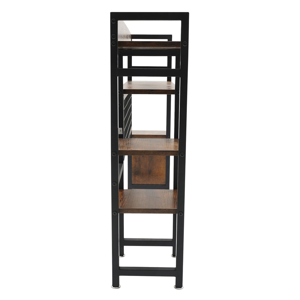 Desktop Bookshelf, Multipurpose Countertop Display Shelf, Bookcase Organizer