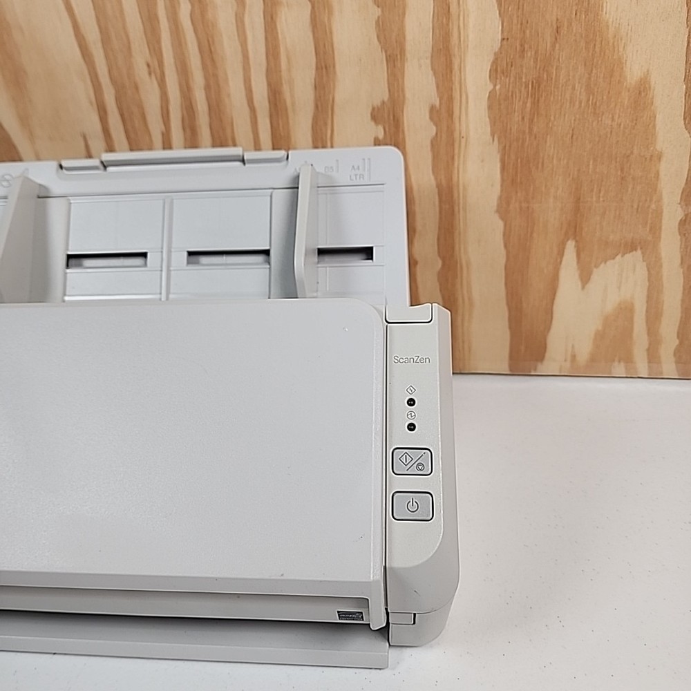 Tested 🔥 Fujitsu ScanZen Eko Desktop Image Scanner With Usb& Power Cable