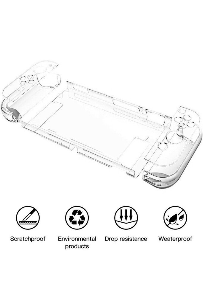 Nintendo switch Console + Joy-Cons Hard PC Crystal Clear Protectors