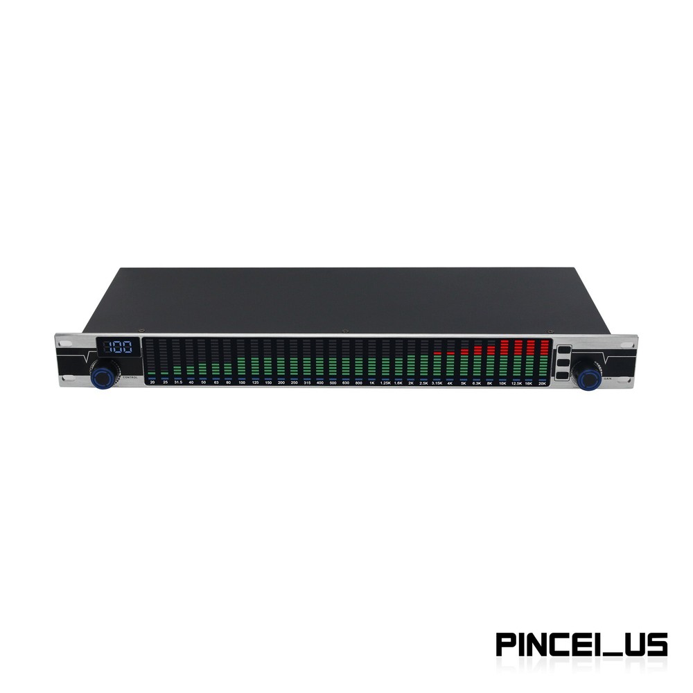 EQ111 220V 31-band Digital Equalizer Spectrum Display DSP Processor for Stage