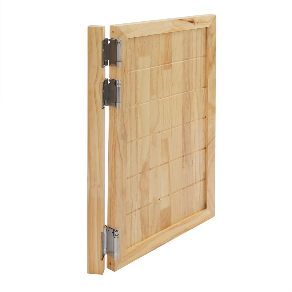 Partition Single-Door Leaf for Doorways w/ Doorpost & Hinge Multi-functional Use