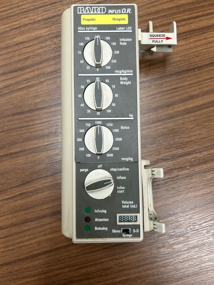 Bard/Baxter INFUS OR Pump