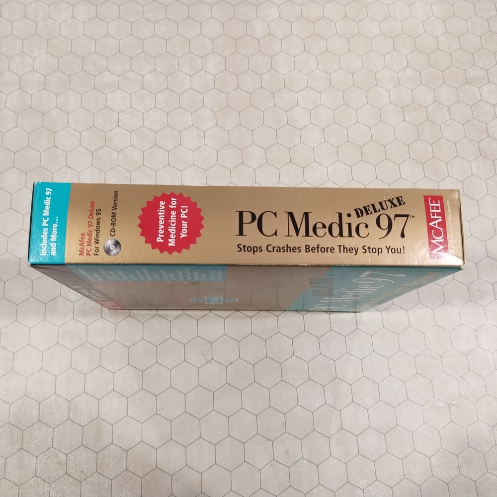 McAfee PC Medic 97 Deluxe, Windows 95 CD-ROM, 1997