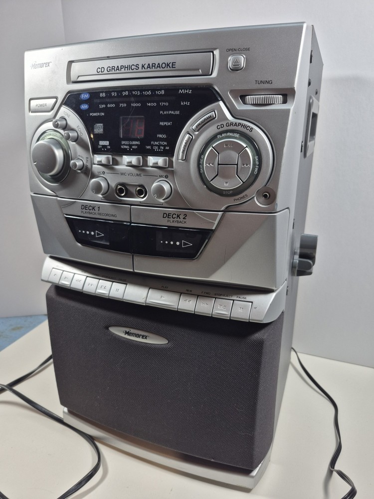 Memorex MKS5012 Karaoke Machine, No Microphones