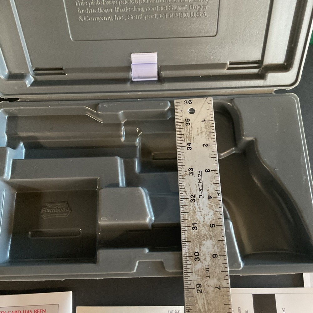 Ruger New Model Blackhawk/Super Blackhawk Case with Manual