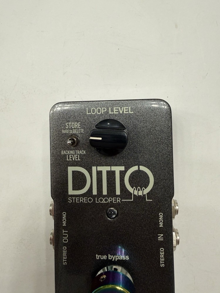 TC Electronic Ditto Stereo Looper Loop Sampler True Bypass Guitar Effect Pedal