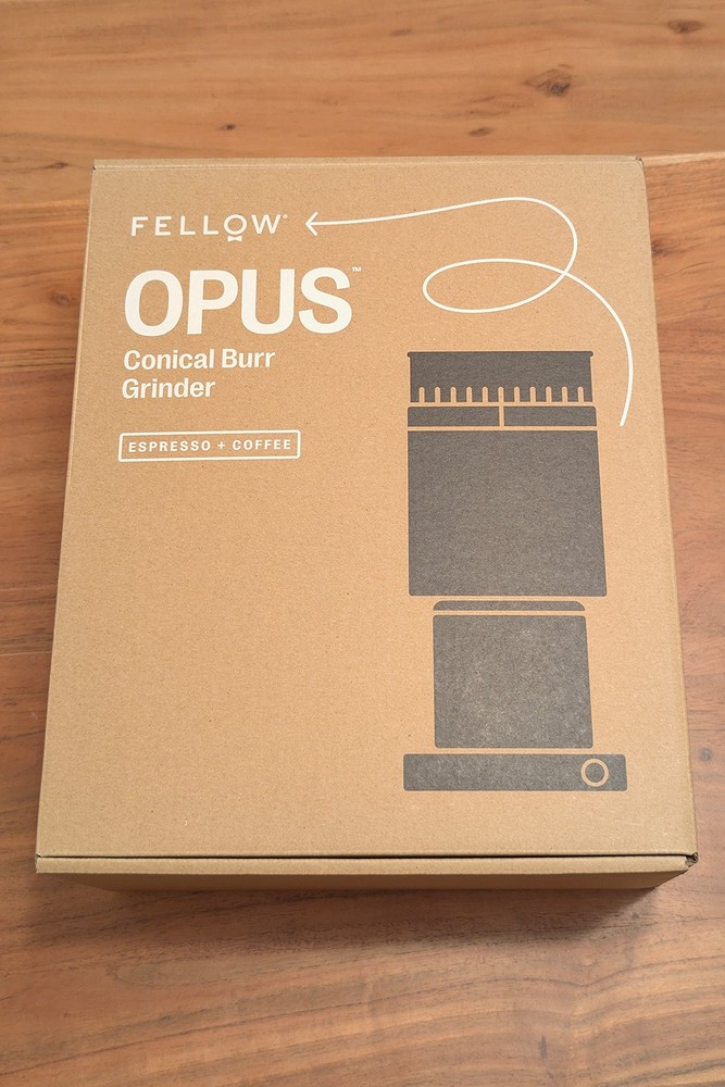 Fellow Opus Conical Burr Coffee Grinder - Black