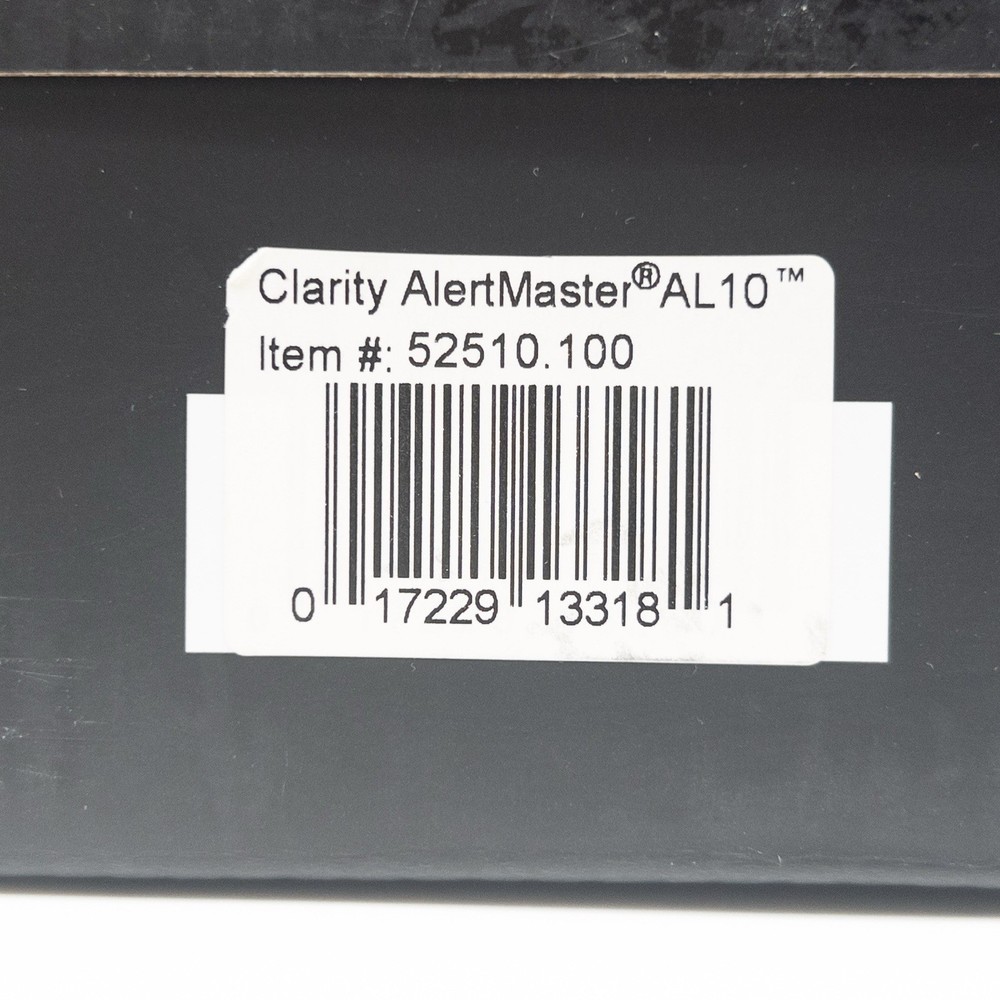 Clarity AlertMaster Visual Alert AL10 Base System AL12 Remote Receiver