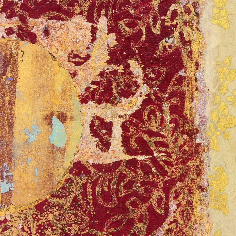 6 ft. Tall Fire Dancer Canvas Room Divider