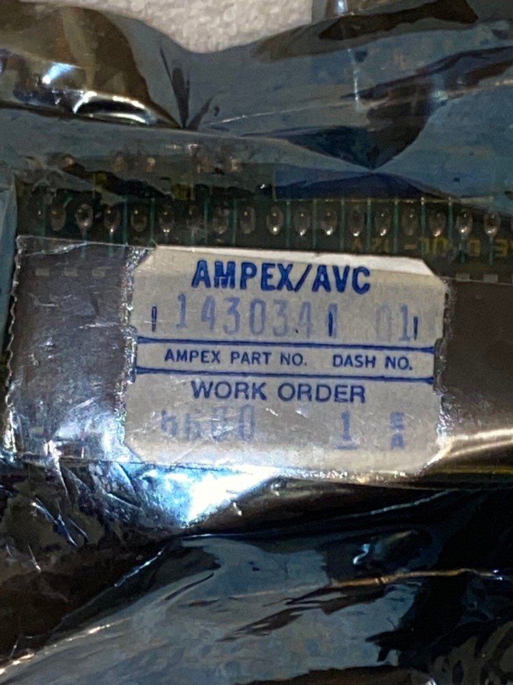 AMPEX 1430341 VPR CPU CONTROLLER NOS MC68A02p