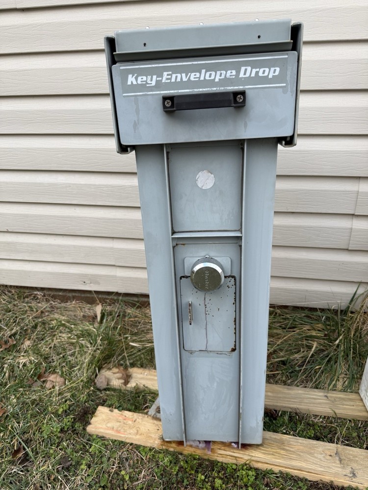 Free Standing High Security Key / Payment Drop Box