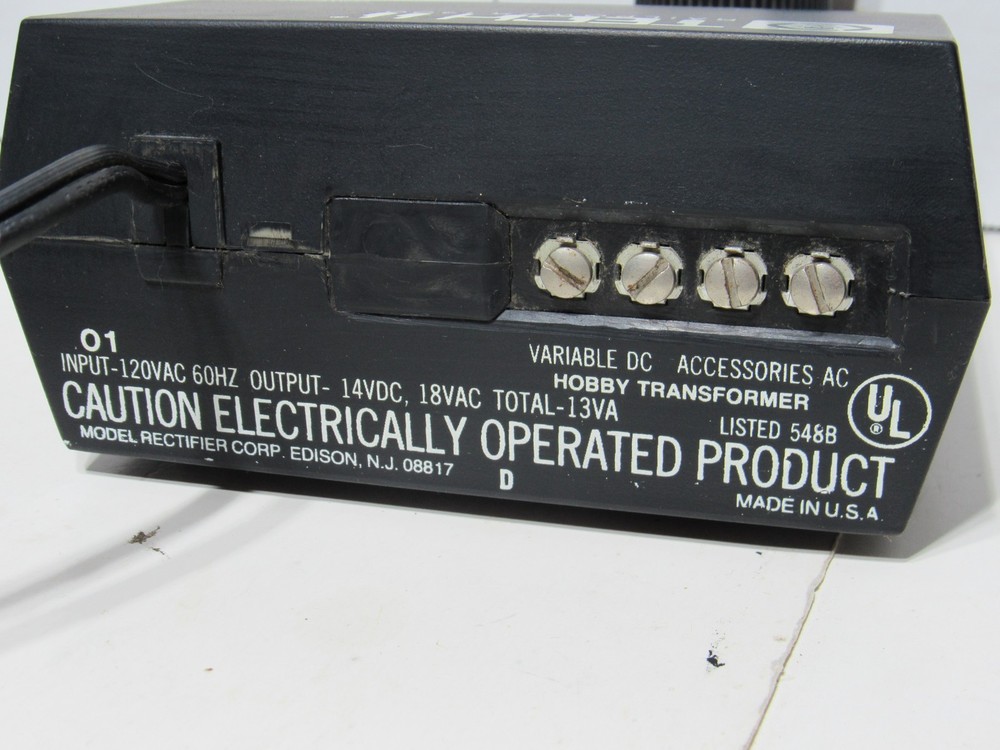 MRC Tech II Railpower 1400 Model Train Control Speed Controller Tested