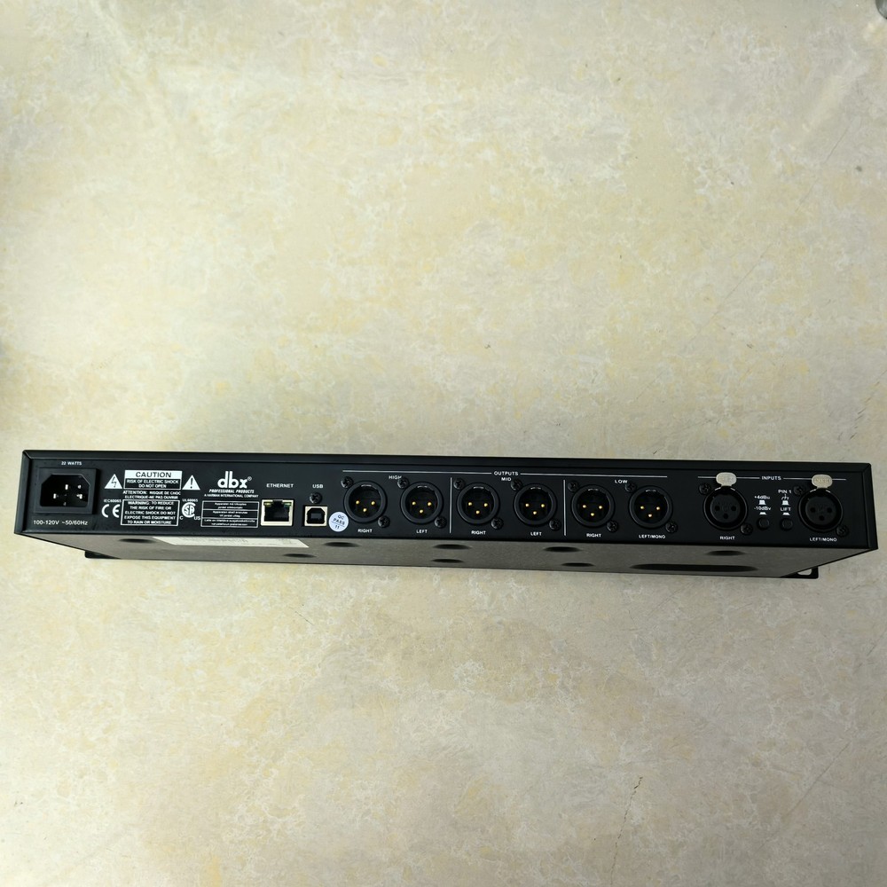 DBX PA2 DriveRack Complete Loudspeaker Management System Processor Display USB