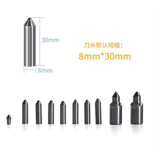 2pc Burnish Tools Mirror Surface Burnish Lathe Rolling Cutter Steering Lever