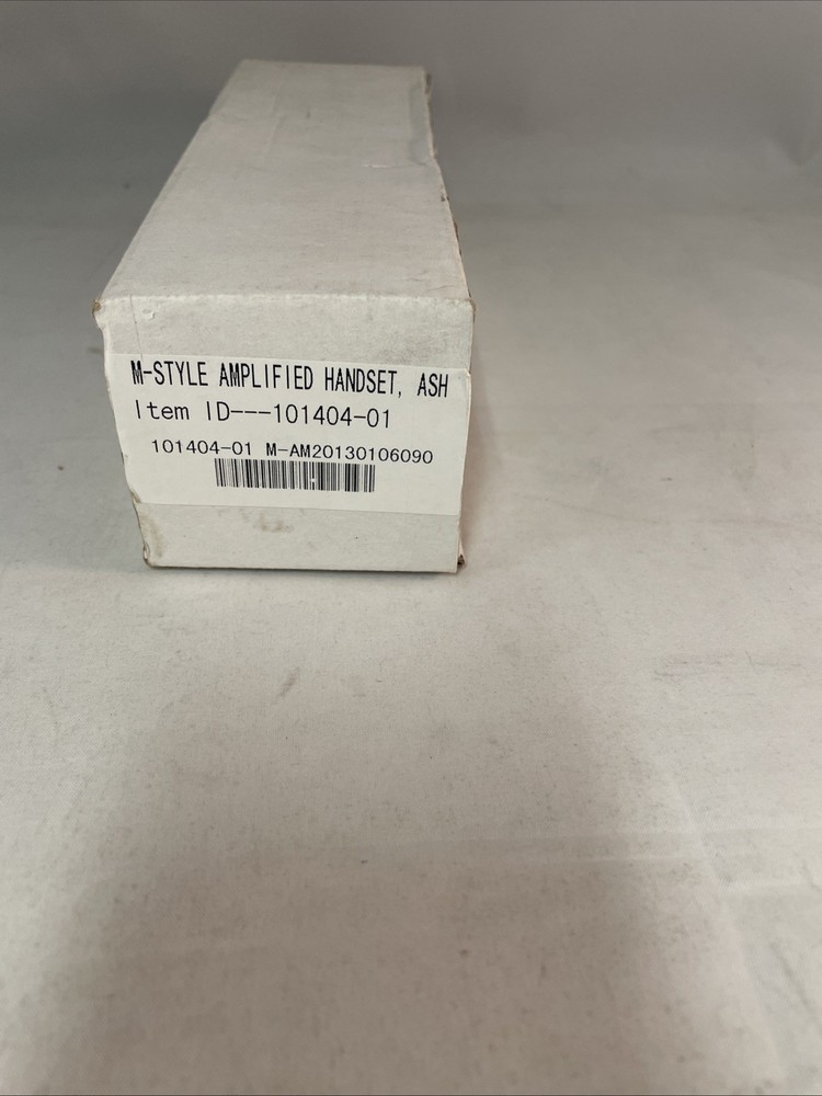 M-style Amplified Handset Ash  New.