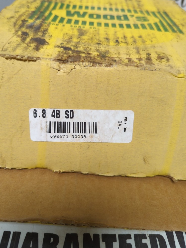 WOOD'S,6.8 4B SD,CONV SHEAVE NOS