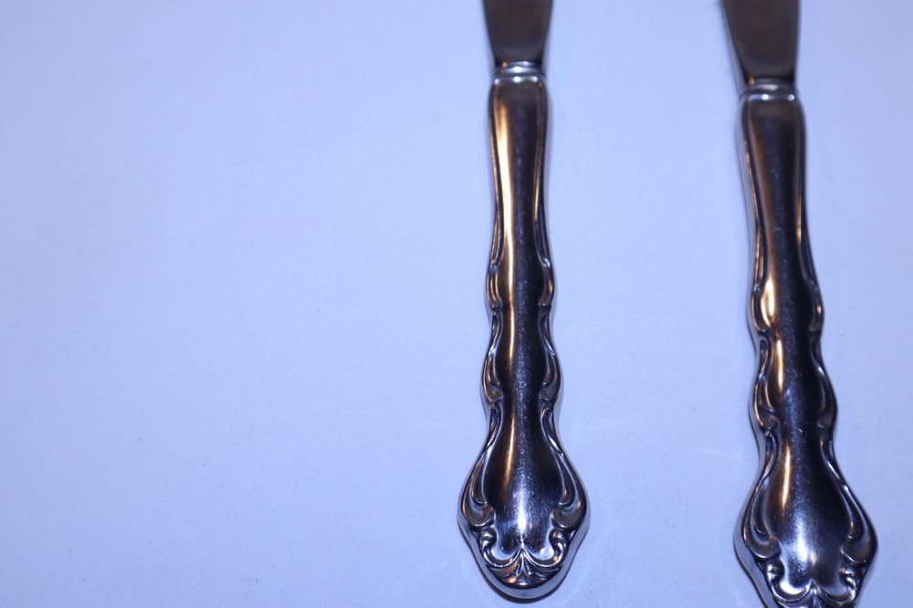 Reed And Barton REGENCY Stainless Flatware Replacements - 4 Dinner Knives 9"