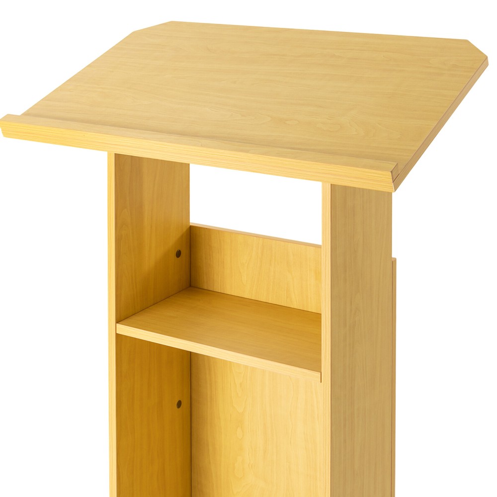 47.7" Conference Presentation Stand with Wheels - Sturdy & Versatile