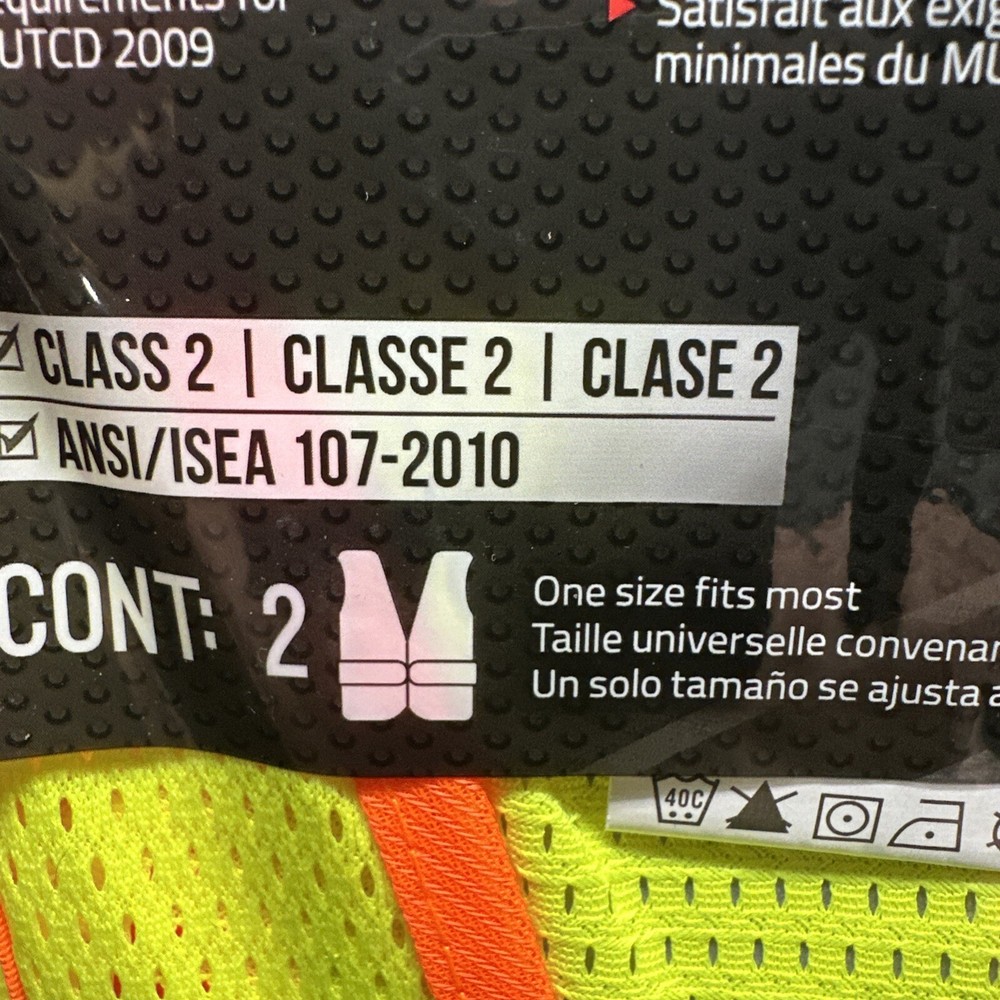 3M Scotchlite Safety Vest - 2 Pack