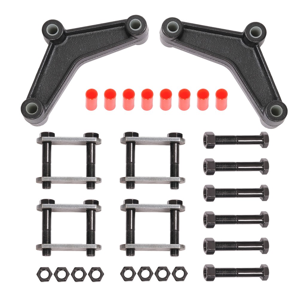 Heavy Duty Tandem Trailer Axle Suspension Shackle Kit For Double Eye Spring