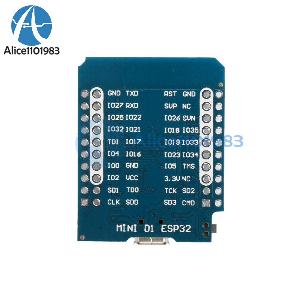 D1 Mini ESP32 ESP-32 WiFi Bluetooth CH9102 Development Board ESP-WROOM-32 Module