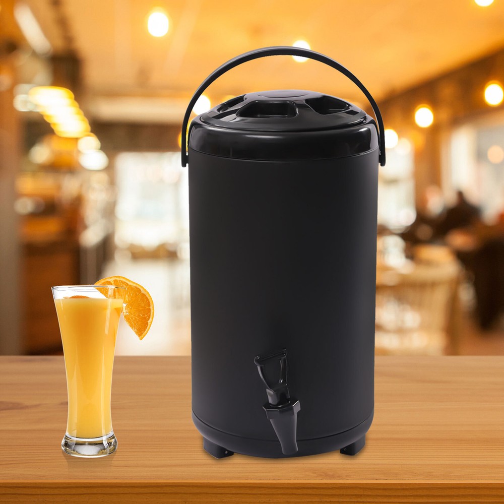 Insulated Beverage Server / Dispenser 2.3 Gallon Capacity Hot Cold Drinks Buffet