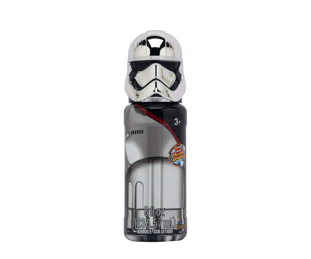 8 fl oz Star Wars Bubble Solution with Captain Phasma Head