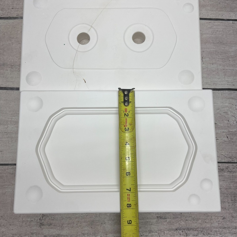Unbranded Ceramic Casting Mold Rectangular Base #21