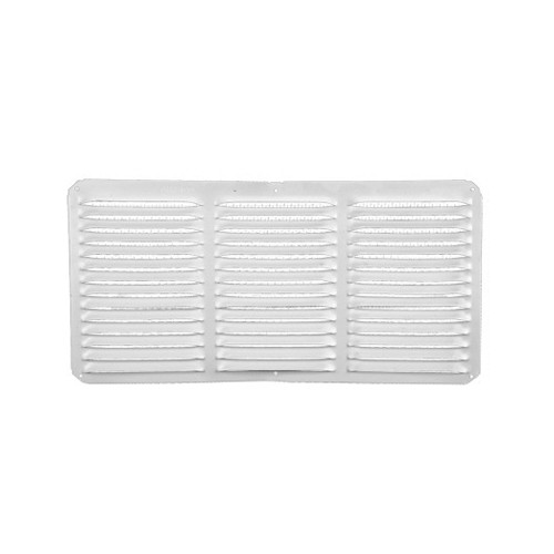 Lomanco C816-W Under Eave Cornice Vent, White, Aluminum, 16 x 8 In. - Quantity