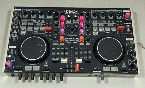 Denon DN-MC6000 Professional DJ Controller 4-Channel USB Mixer Traktor Serato