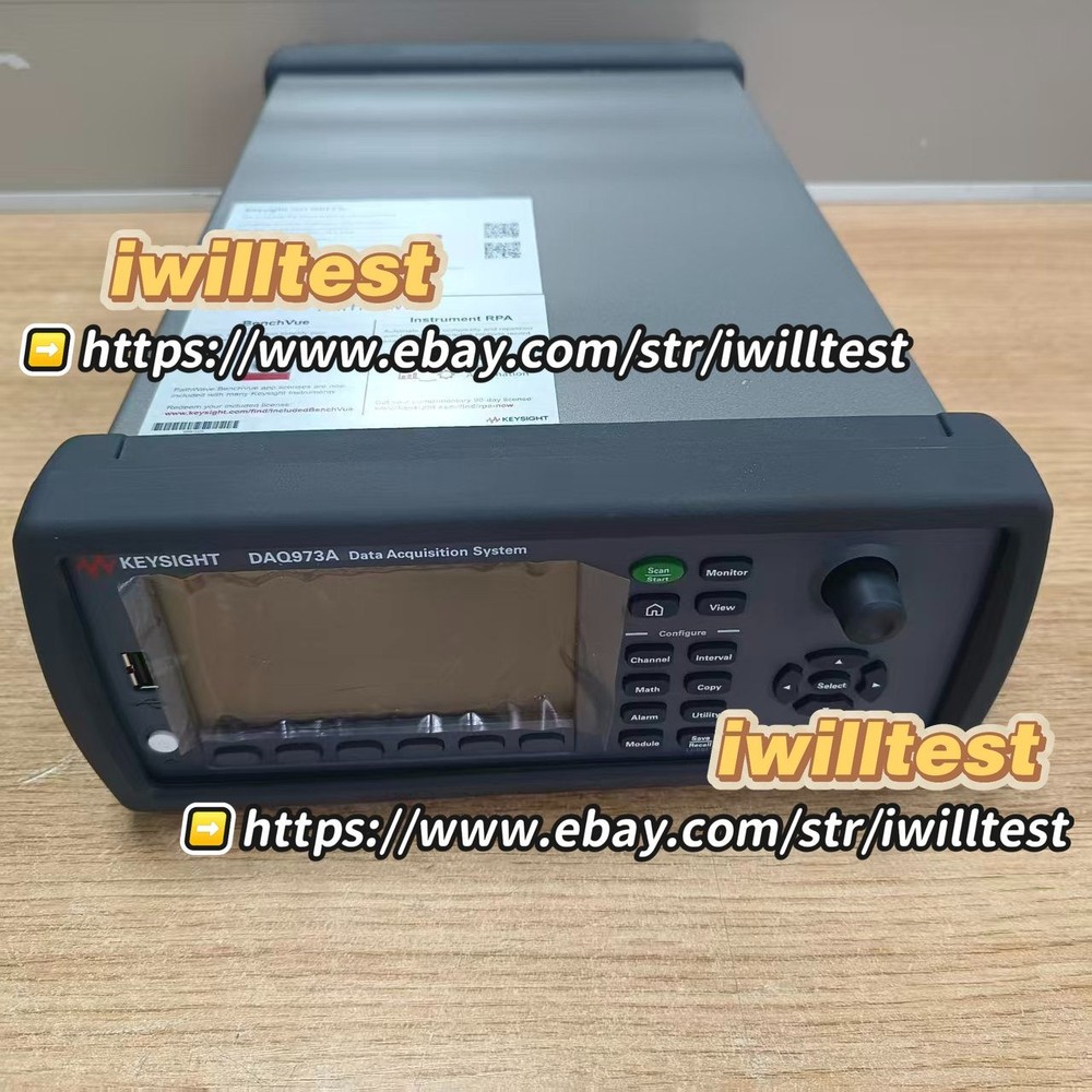 Keysight Technologies DAQ973A Data acquisition System data loggerR2839..- *IW
