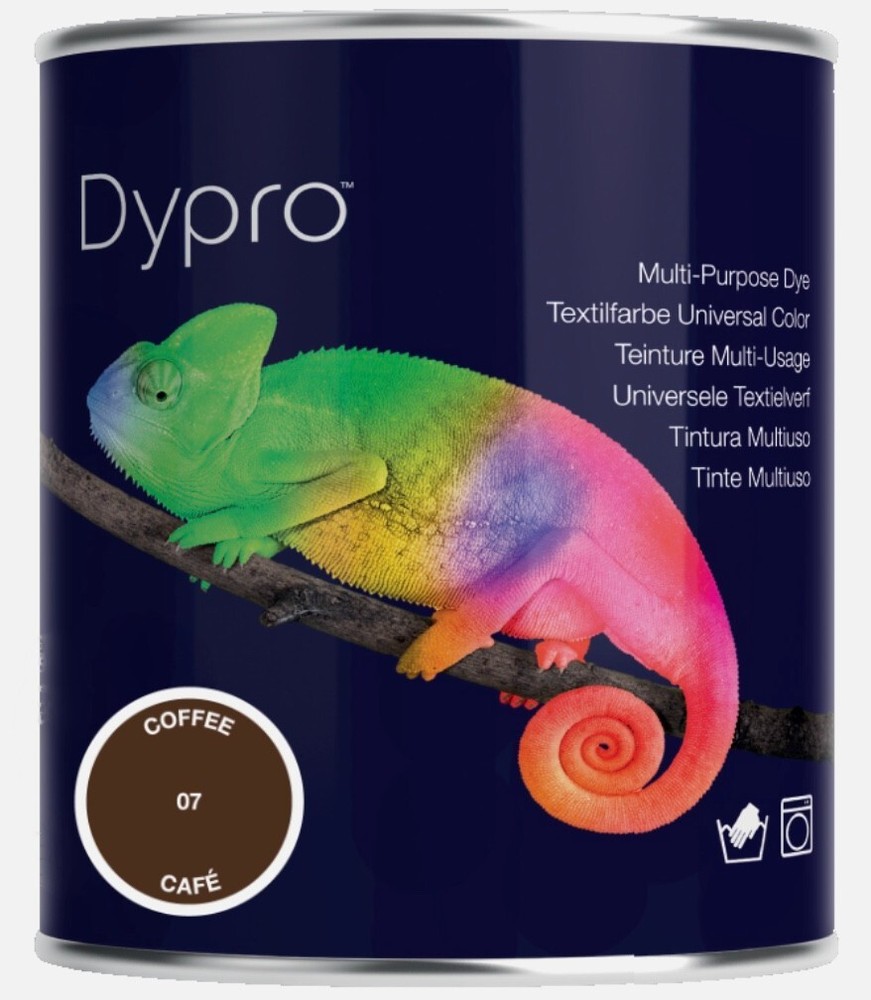 Dylon multi purpose fabric dyes 500 gsm tin,