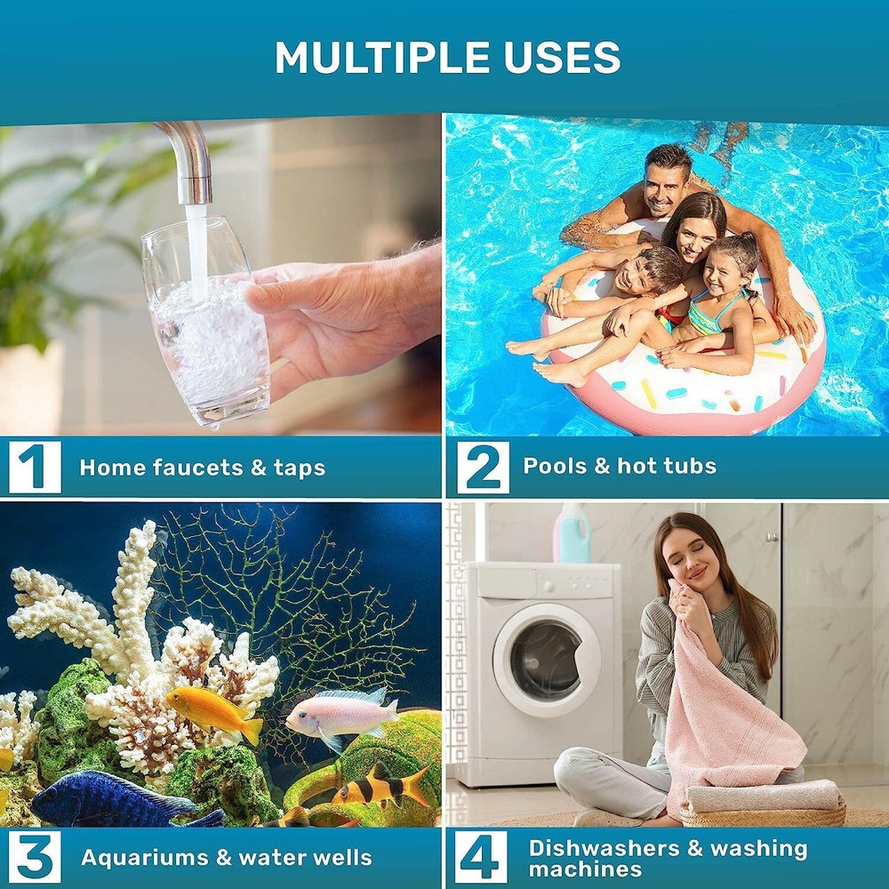 - Quick & Accurate Hardness Test Strips - Ultimate Water Hardness Test Kit - ...