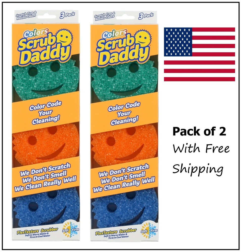 Scrub Daddy 3 Count (2 Pack) with Free Delivery!!
