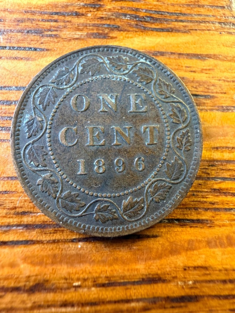 Canada One Penny 1896