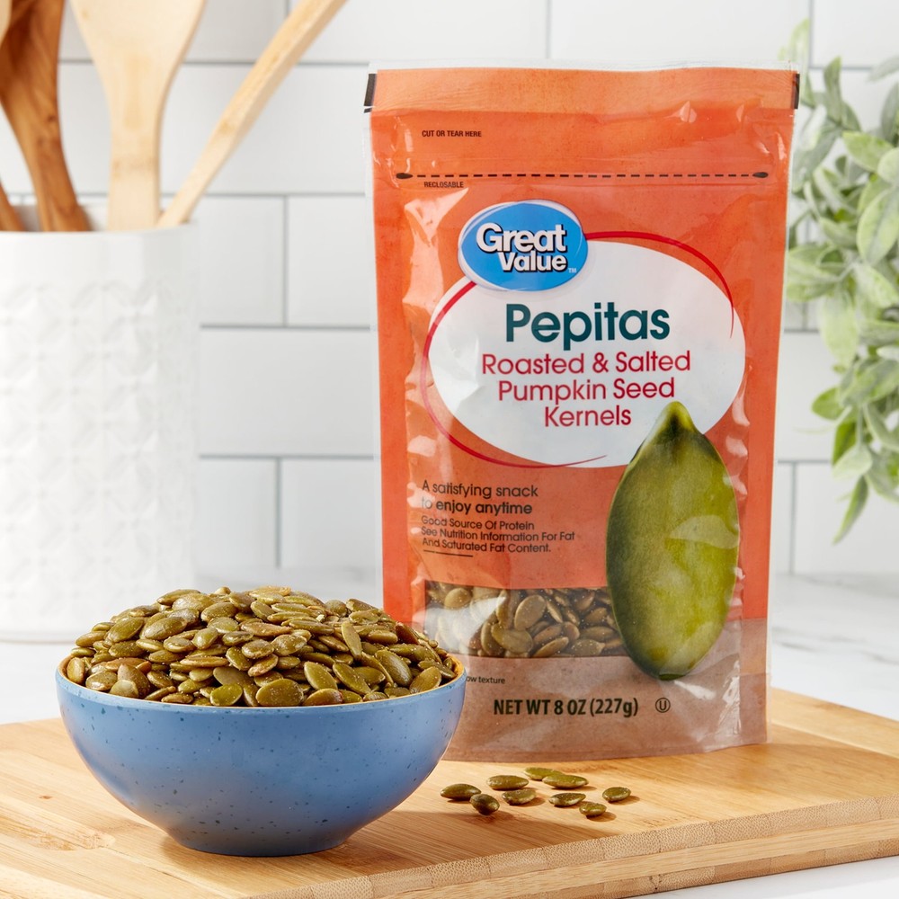 Pepitas Pumpkin Seeds 4 Pack 8 oz Green Bulk