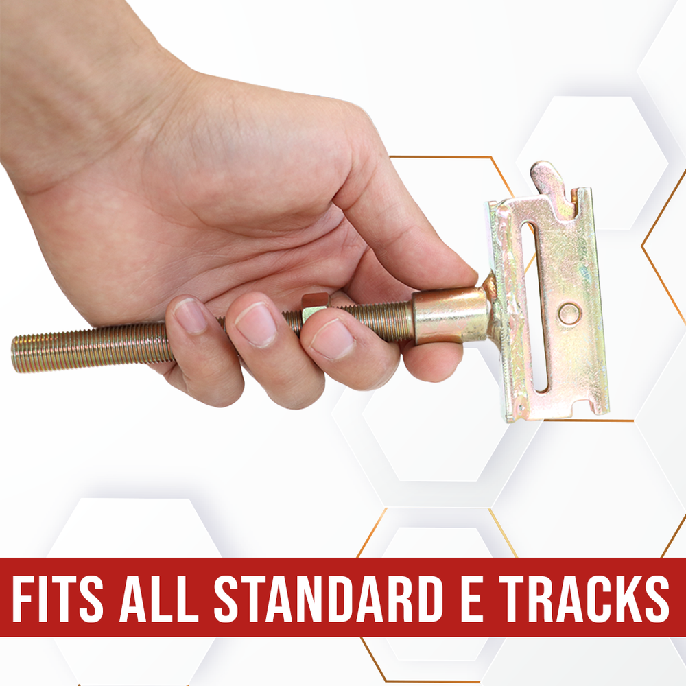 E-Track Spare Tire Holder for Truck, Trailer E-Track System - 2 Pack