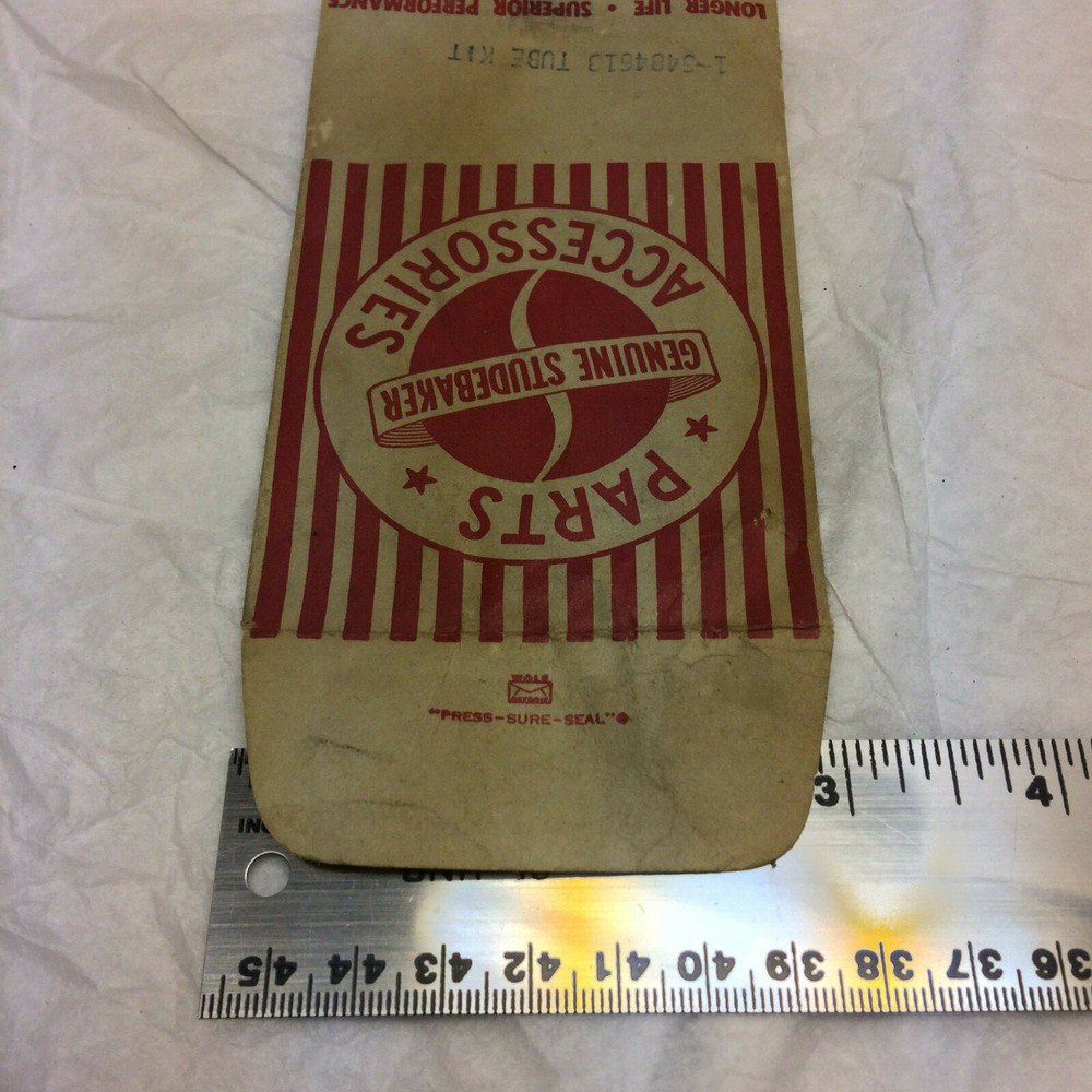 Vintage Studebaker Car Part Package Envelope ONLY Advertising