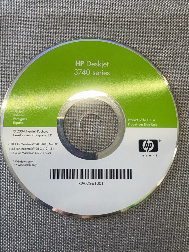Hp Deskjet 3740 Series Installation
