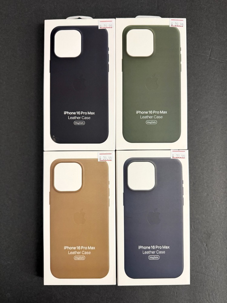 Apple Leather Case MagSafe Phone 16 Pro Max Pop-Up MagSafe Animation