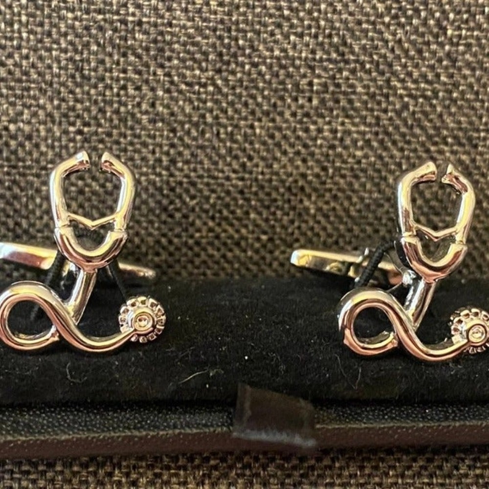 Stethoscope Cufflinks