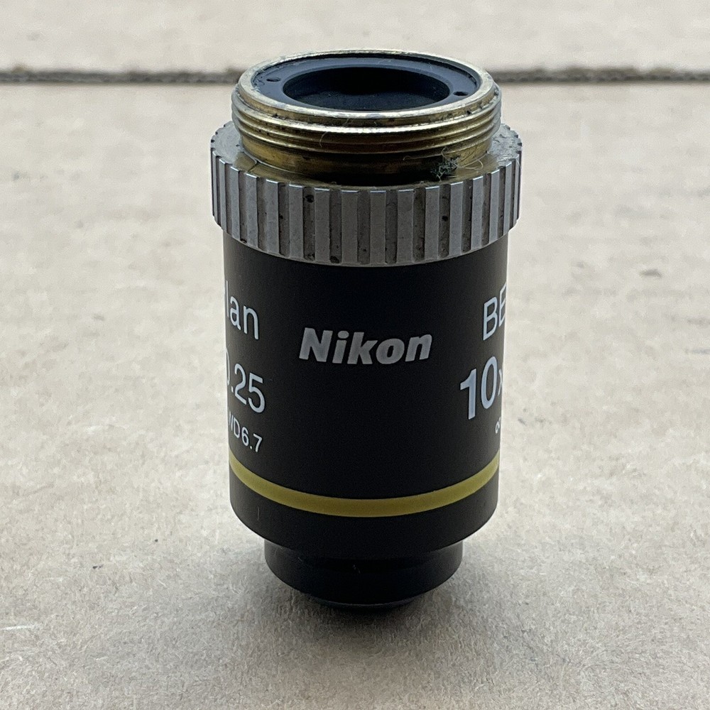 Nikon BE Plan 10x / 0.25 ∞/- WD6.7 Microscope Objective