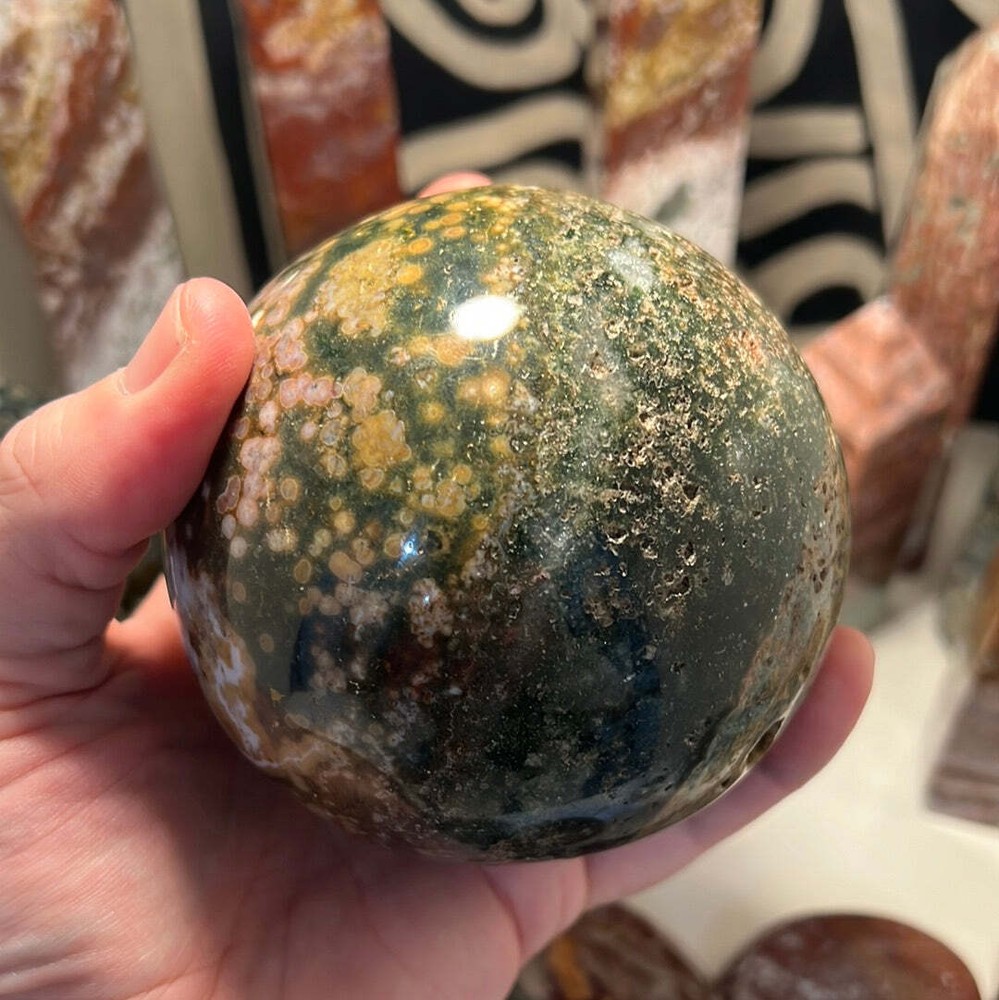 Ocean Jasper Sphere A