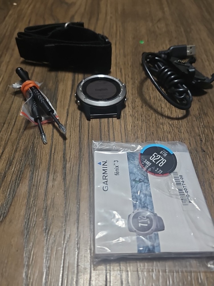 Garmin fenix 3 Activity Tracker Smart Watch - Black